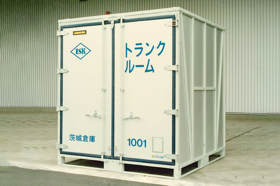 トランクルーム認定証を受ける